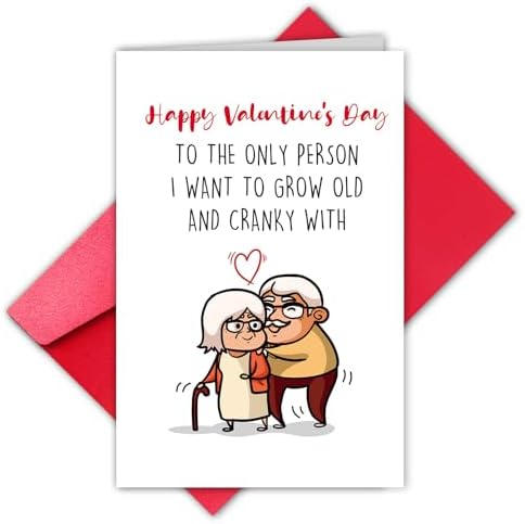 Funny Couples Card With Envelope - Couple Anniversary Valentine Romantic I Love You Couple Gifts For Him, Her - Funny Gifts For Couples, Girlfriend, Boyfriend, Wife, Husband - Greeting Card - View #9