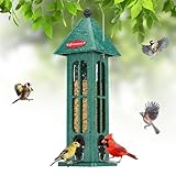 Kingsyard Rainproof Bird Feeder for Outdoor Hanging, 3 lbs...