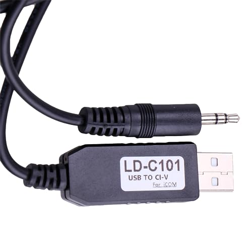 Cable interfaz USB CI-V Cat para Icom IC-756 IC-706 transceptor HF 6