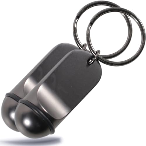 Kerafactum Lot de 2 porte-clés d'hôtel classiques de qualité supérieure - Élégant pendentif pour clés de voiture, clés d'hôtel, abri de jardin, hôtel...