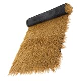 BESPORTBLE Paglia Artificiale Per Tetto Stuoia Di Paglia Messicana Rotolo Di Foglie Intrecciate a Mano Per Progetti Fai Da Te