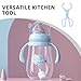 PERSELOSO 2pcs Bottle Tongs Clip for Babies, Heat Resistant Anti-scald Nursing Bottle Clamp, Non-slip Plastic Feeder Tool for Safe Feeding