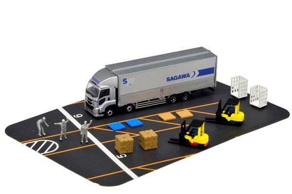 The Truck Collection Sagawa Express Wing Van Set B pour scène de rue