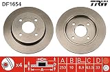 Diámetro [mm]: 253 TRW Automotive AfterMarket DF1654 TRW