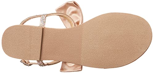 Betsey Johnson Girls Sasha Embellished Thong Ankle Strap4