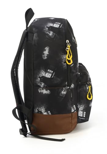 Mochila de Costas Juvenil Masculina Batman Luxcel Cor:Preto
