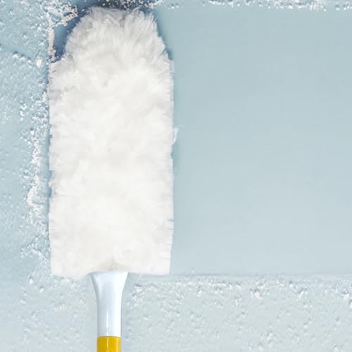 Image of Car Interior Duster - Ultimate Cleaning Tool for Cars, House, and Office - Compact Mini Design for Effortless Dust Removal Double-Sided Design 2handle +10 Duster Refills.
