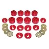 Prothane (7-141) 99-06 Chevy Silverado 2/4wd Body Mounts - Red