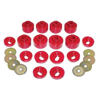 Prothane (7-141) 99-06 Chevy Silverado 2/4wd Body Mounts - Red
