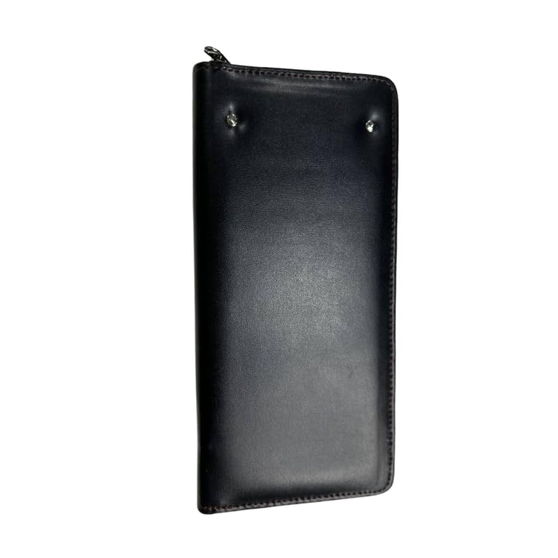OWT Cheque Book Holder, Vegan Leather Expanding Handmade Multiple Cheque Book Holder for Cards, Women/Men Cheque Book Wallet, Traveling Wallets, Checkbook Holder, Documents Holder for Office & Home 4