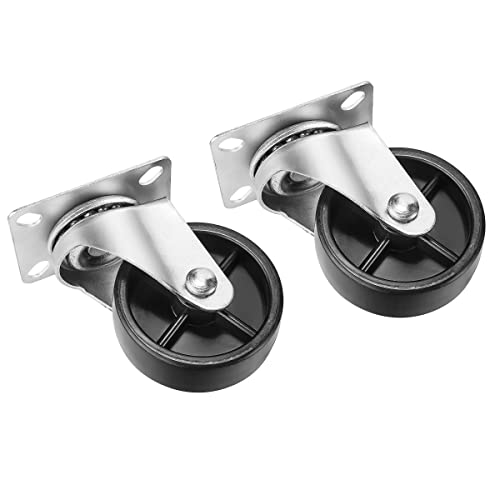 55-Gallon Drum Dolly Set Of 4 - Heavy-Duty Steel Dolly Pack With Cross Braces And 4 Caster Wheels - 1,000-Pound Capacity Each By Pentagon Tools #TOP6