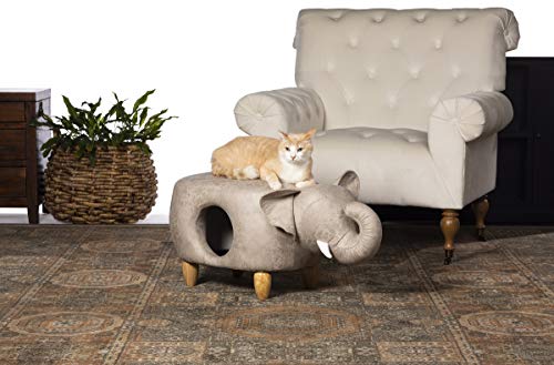 Prevue Pet Products Gray Elephant Ottoman