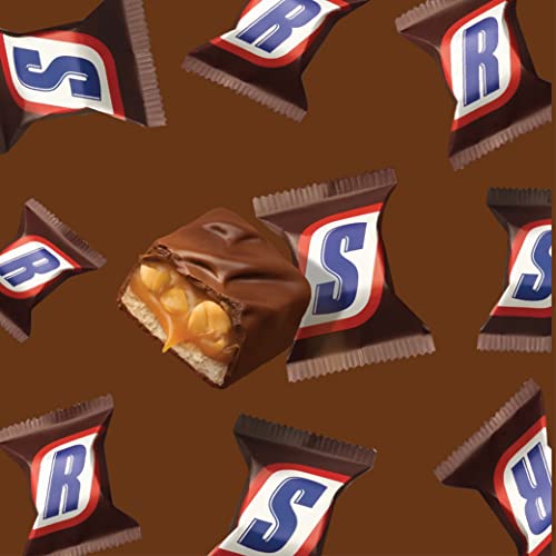 Crazyoutlet Snickers Original Chocolate Candy Bars, Mini Size, Bulk Pack 2 Pounds #TOP1