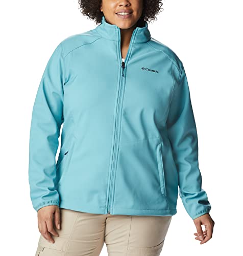 Image of Columbia Women Polyester Short Length Kruser Ridge II Softshell Hiking and Trekking Jacket