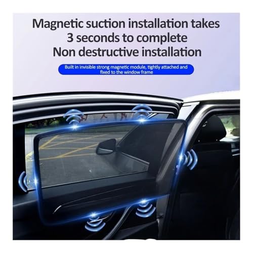 Pare soleil voiture pare-brise bz4x 2022-2025 isolation uv - 4
