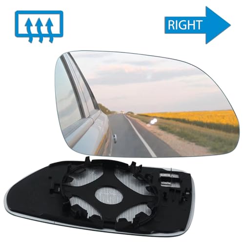 Verre de rétroviseur droit chauffant pour VW Polo 9N 2005-2009 - 3