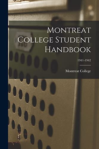 Montreat College Student Handbook; 1941-1942