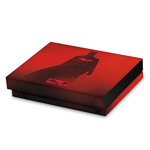 Peau vinyle Xbox One X Batman Pluie Rouge visuel Neo-Noir haute précision