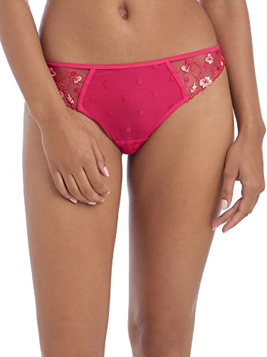 Freya Women's Awakening VPL-Free Keyhole Brazilian Brief, Red, XS
