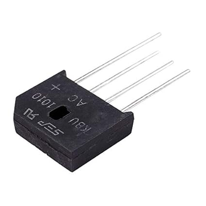 Muskan Enterprises -ME 5X Bridge Rectifier KBU1010 1000V 10A Rectifier Diode Bridge Rectifier Z6O8