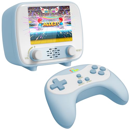 Handheld Game Console, Retro Mini Game Console avec écran 2,8 Pouces, 220 Classic Games intégrés, Jouet de Jeu Portable Rechargeable, sans Wi-FI...