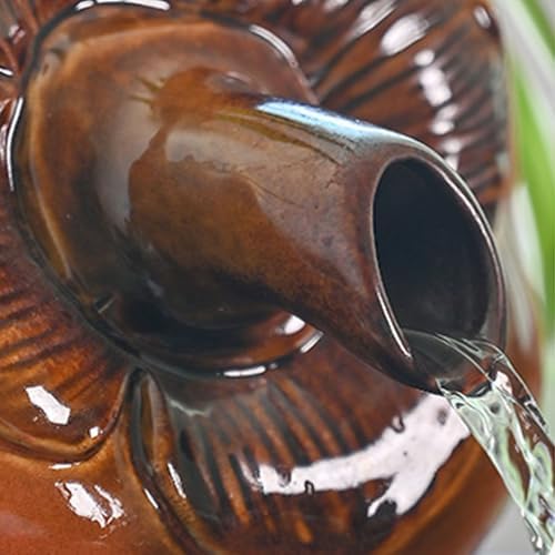 Pond Fountain Spitters for Small Ponds & Fish Tanks - Automatic Water Circulation Ornaments for Garden Decor, 20x18x16cm (8x7x16in) - Enhance Your Landscape!