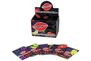 Trust Dam Female Condoms 15-Pack Flavor Assortment for Discreet and Enhanced Pleasure