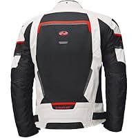 Held Manzano Top wasserdichte Motorrad Textiljacke, weiß/schwarz/rot, L – Ansicht 2