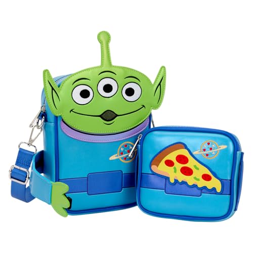 Loungefly Pixar Toy Story 30Th Anniversary Aliens Crossbuddies Crossbody Bag2
