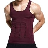 Camisa de compresión para Hombre, corsé Adelgazante para el Pecho y el Abdomen, Camisa Fina sin Chaleco, Ropa Interior Moldeadora sólida para Todos los días