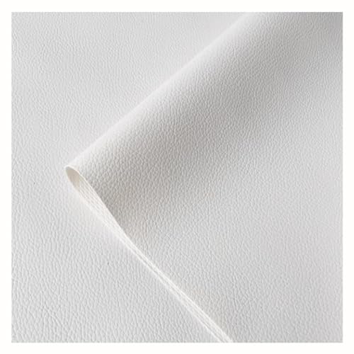 Similicuir au mètre blanc de haute qualité pour la rénovation durable de canapés