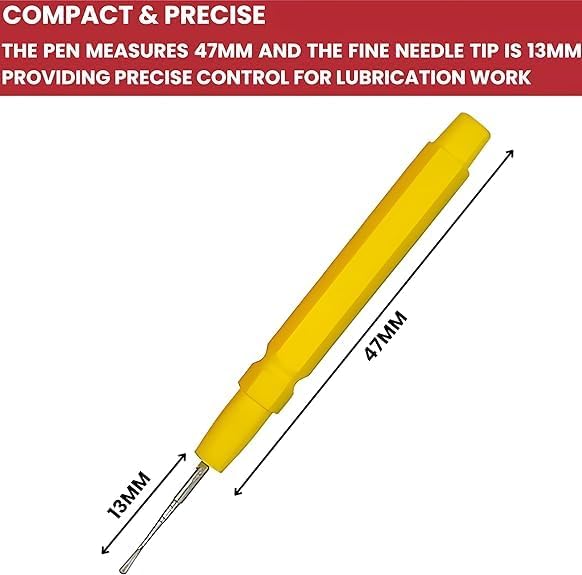 PRESIZE 5 Oiler Pen Needle Set for Watchmaker Precision Oiler Pen Applicator for Watch Repair, Clock Lubrication and Small Parts