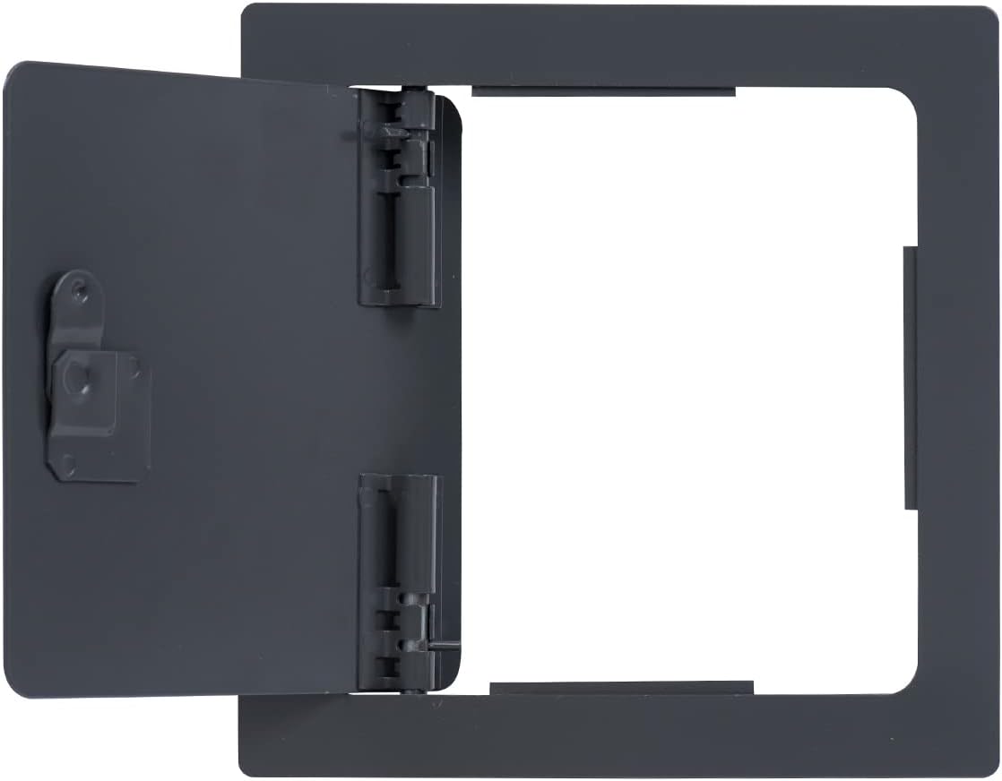 Oatey 34101 8 in. x 8 in. Metal Access Door Panel, Gray