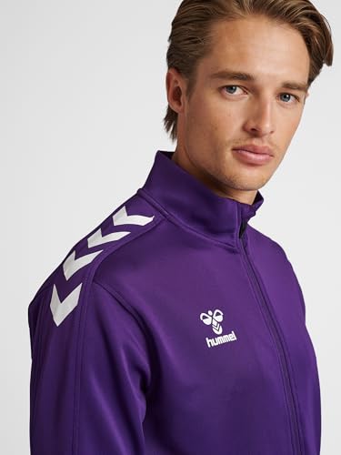 hummel hmlCORE XK Trainingsjacke lilaweiss, S Herren – Ansicht 6