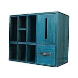 Organisateur de rangement de bureau : présente une taille compacte, qui ne prendra pas trop de place, une aide utile dans quotidienne, étagère de bureau pour