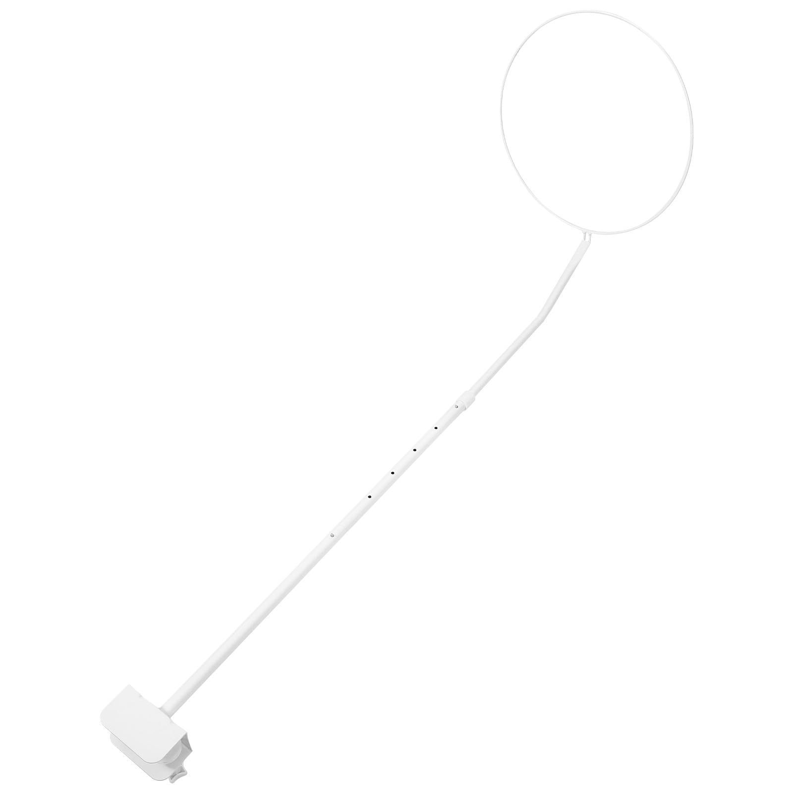 Support de moustiquaire de lit bébé blanc avec double fixation de sécurité