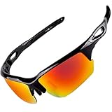 FLEX V2- Polarized Sunglasses for Men Women & Teens. Ultra Tough & Lightweight Frame, Anti-glare HD lens Sports Sunglasses for Cycling Running Fishing Golf Driving Ski Biking Cricket