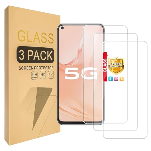Lucyliy [3 paquetes] Compatible con Piezas para Motorola Moto G9 Power Protector de pantalla [Dureza 9H ] [Alta definición] [Antiarañazos]