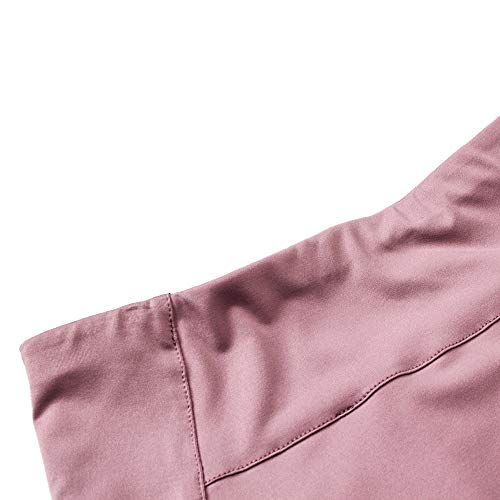 Saia esportiva feminina, Romacci Saia esportiva feminina de cintura alta de secagem rápida com babad