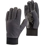 Black Diamond Midweight Softshell Guantes, Unisex Adulto, Smoke, Medium