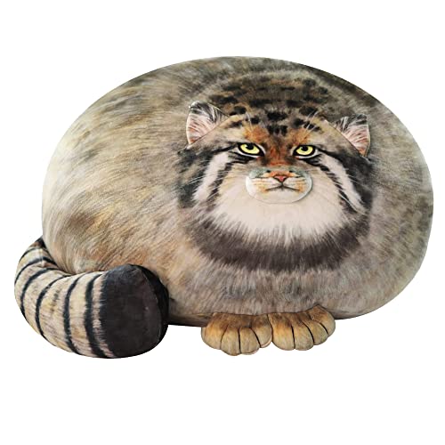 Sqeqe Cat Plush, Cute Cat Stuffed Animals, Soft Cotton Stuffed Body Pillow Gift For Kids Birthday(Steppe Cat,18 Inch) #TOP10