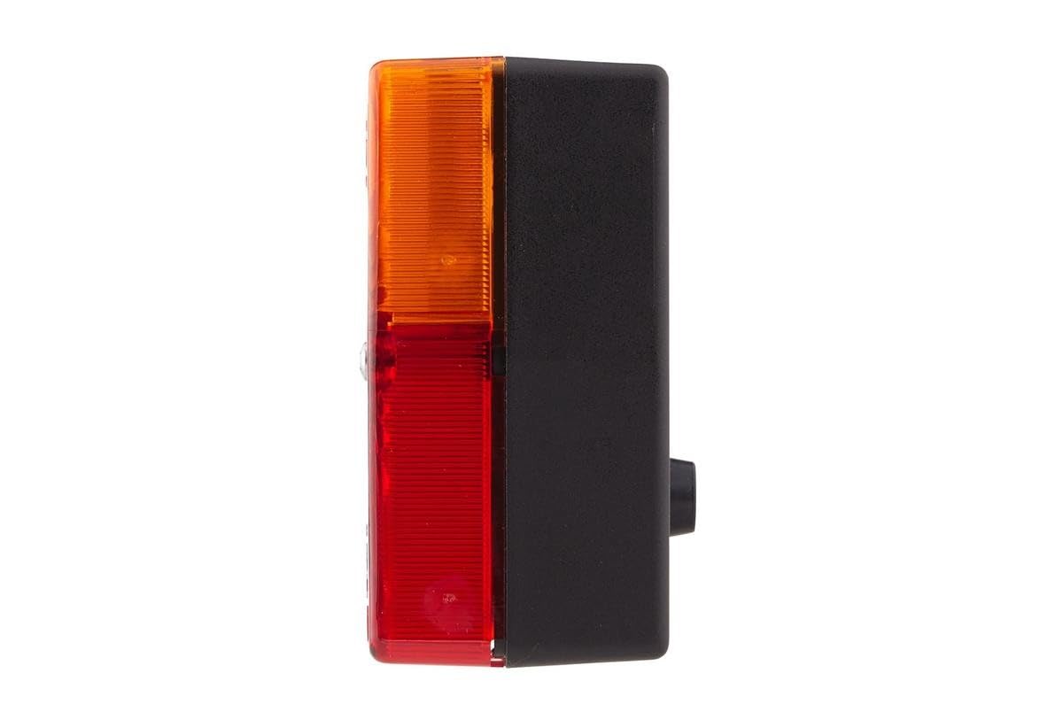 HELLA 2SB 302 252-057 Luce posteriore, Lampadine, 12V, Montaggio, interno, colore diffusore luce rosso, Spina Spina piatta, Sx/Dx, Quantità 20