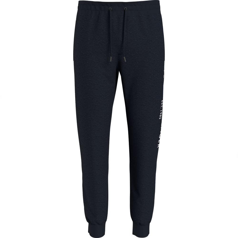 Tommy Hilfiger Pantaloni da Jogging Uomo Pantaloni Felpati