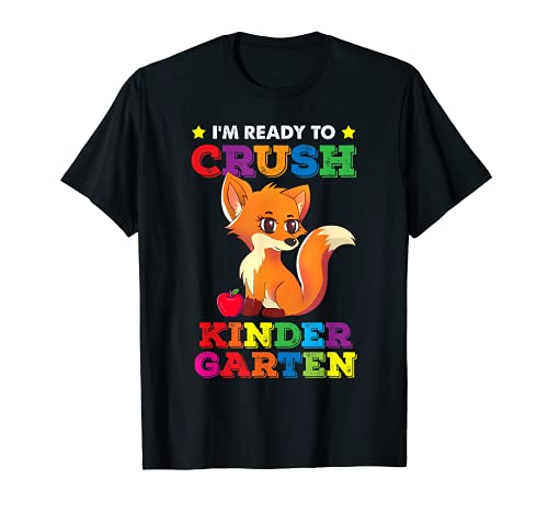 Ready to Crush Renard amusant pour la rentrée scolaire T-Shirt