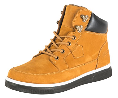 JCB Workwear 4CX S1P Nubuck - Botas de senderismo, tamaño 11, color miel
