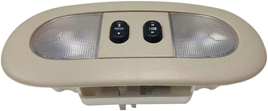 1 pcs New LED Light Sunroof Switch Beige for Ford F150 7L3Z-18519A70-BA