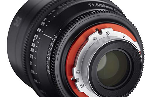 Image of Samyang XEEN 50mm T1.5 Full Frame Professional Cinema Lens for Canon Mount Black