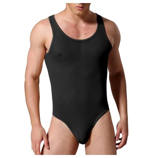 Sous-vêtements sexy pour homme - Sous-vêtements sexy respirants - Chemises sexy sans manches - Sous-vêtements de nuit pour homme - Gilet en maille transparente - Décontracté - Body femme rouge à