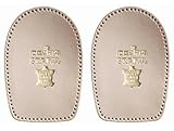 Pedag 169 Stabil Anatomically Shaped Leather Self-Adhesive Heel Lift, Medium (W8-10 EU 38-40)