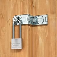 ABUS Vorhängeschloss Titalium 64TI/40HB63 mit hohem Bügel - Kellerschloss mit Schlosskörper aus Spezial-Aluminium - gehärteter Stahlbügel - ABUS-Sicherheitslevel 5 – Ansicht 6